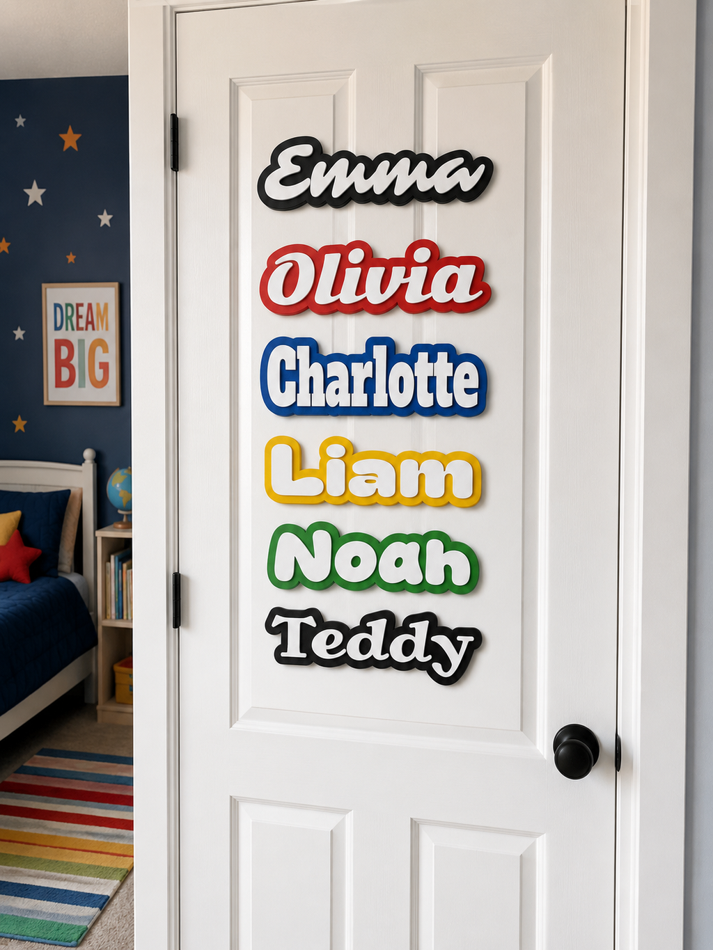 Custom name/word plaque