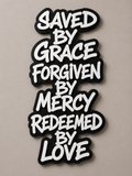 Saved by Grace wall art