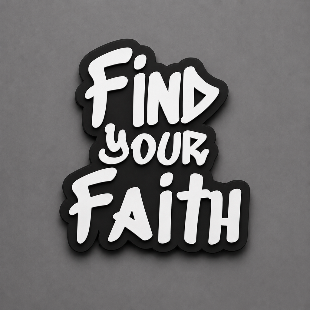 Find Your Faith Scripture Wall Art