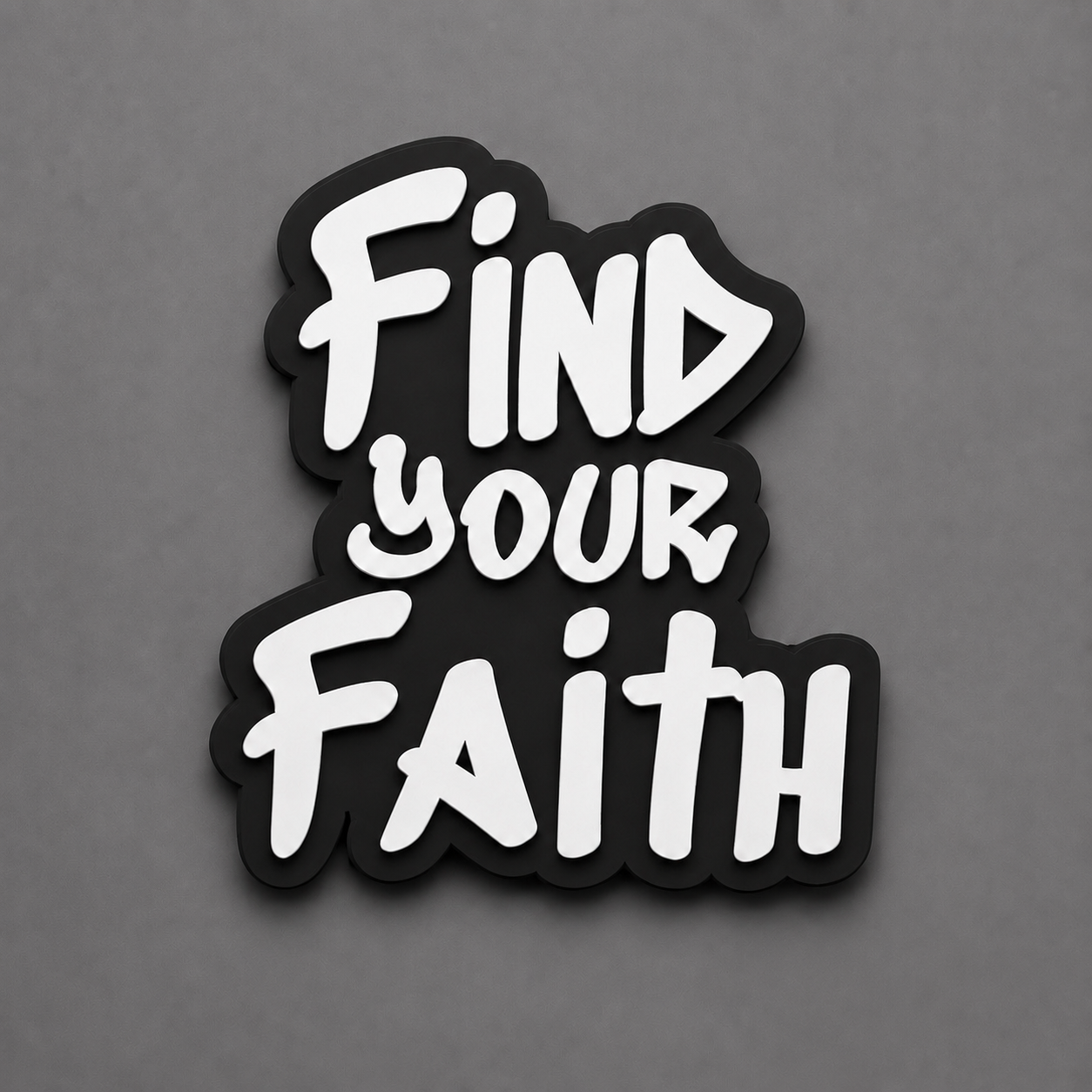 Find Your Faith Scripture Wall Art