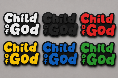 Child Of God - Children's room wall art