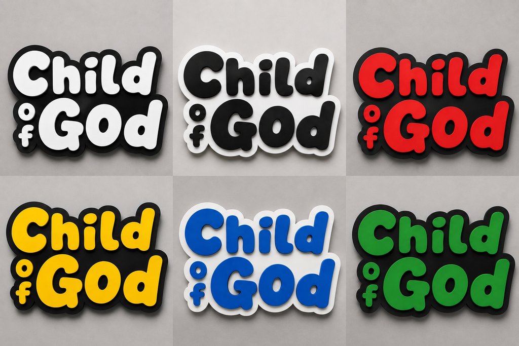Child Of God - Children's room wall art