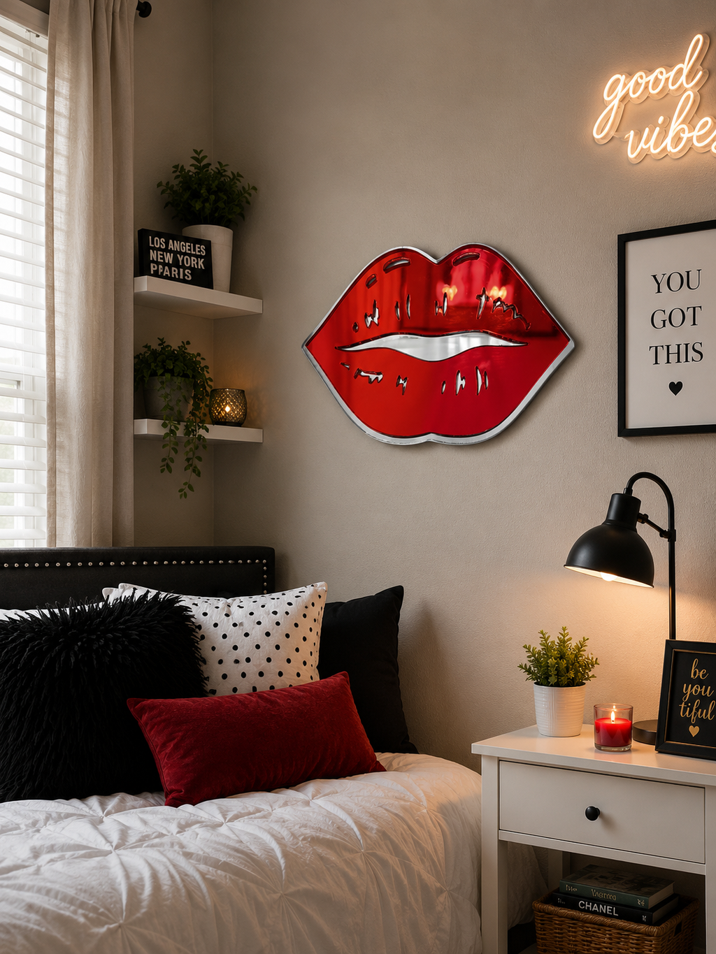 Modern Christian mirror lips